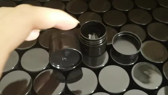 Wholesale Black 3G 5g Child Proof Cap Small Round Plastic PP Container 5ml Resistant Lid Jar