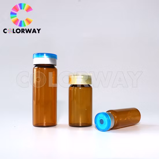 Стандартный размер ISO 2 мл стеклянные медицинские янтарные бутылки ампулы трубчатые